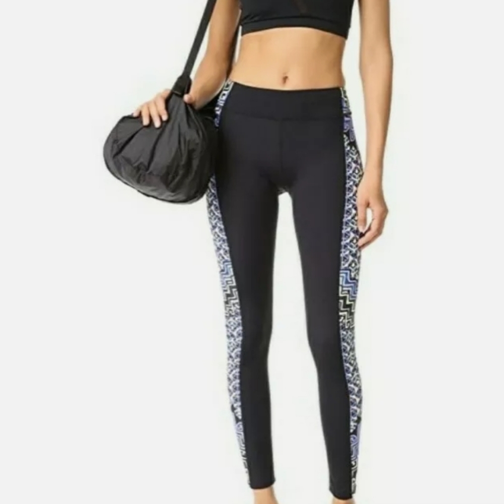 Mara Hoffman Active Yoga Rugs Pattern Leggings